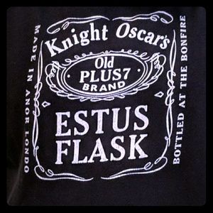 Estus flask dark souls gamer horror t-shirt